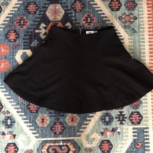 Old Navy Black Fit and Flare Skirt